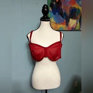 Cupp demi mesh bra